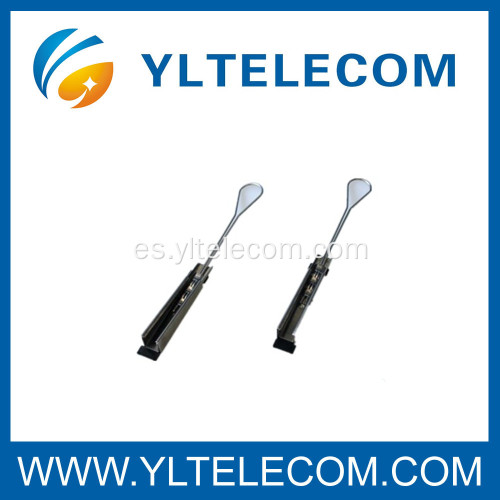 Abrazaderas de alambre de gota de acero inoxidable para el cable de entrada de telecomunicaciones al dispositivo de montaje